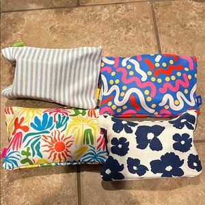 ipsy Blue and White Bags
